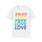 Free Love Softstyle Tee - TalkPeng