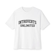 Introvert Unlimited Boxy Tee - TalkPeng
