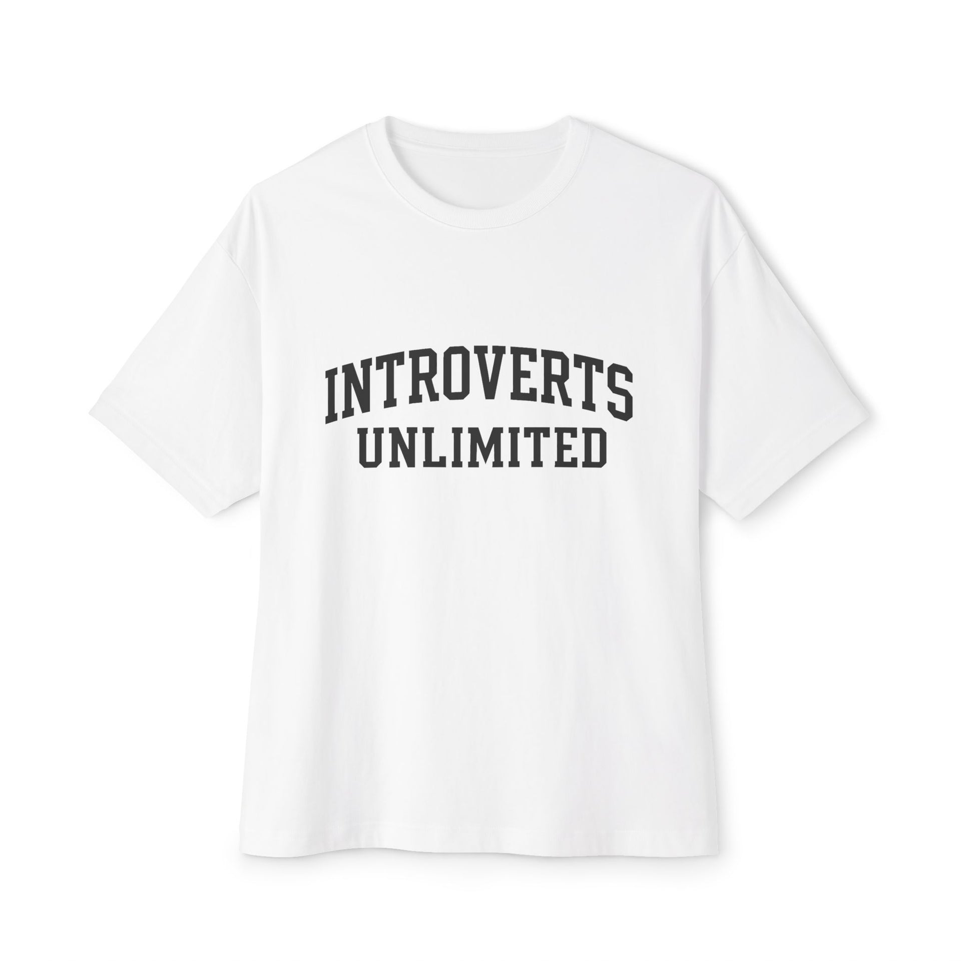 Introvert Unlimited Boxy Tee - TalkPeng