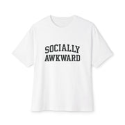 Socially Awkward Boxy Tee - TalkPeng