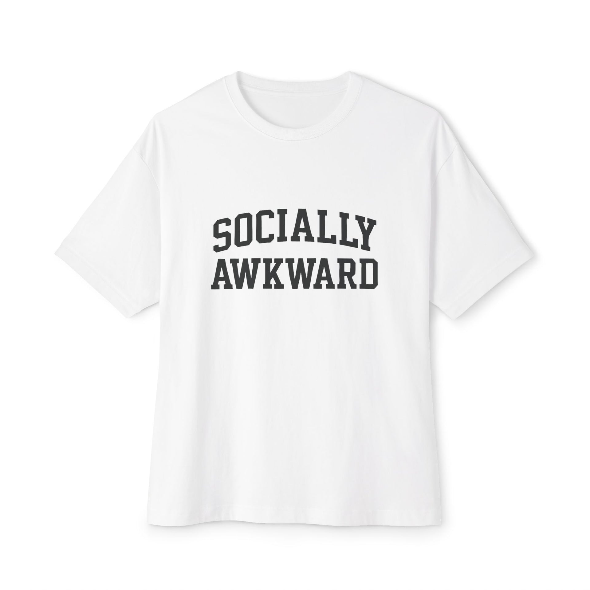 Socially Awkward Boxy Tee - TalkPeng