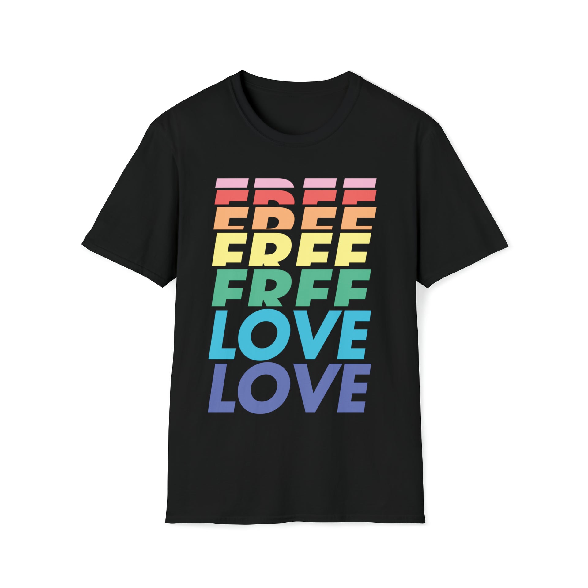 Free Love Softstyle Tee - TalkPeng