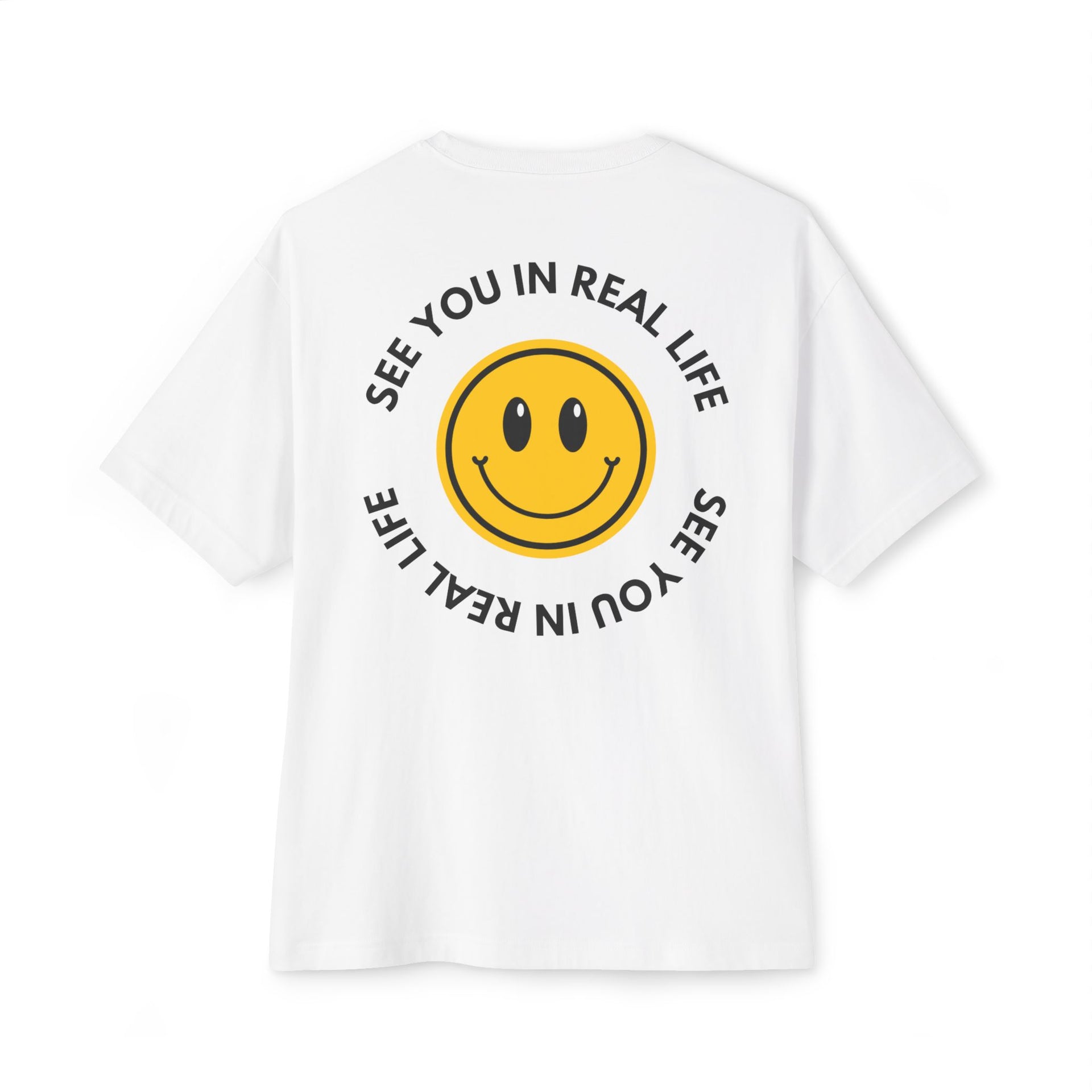 See you in real life! Oversized Tee - TalkPeng