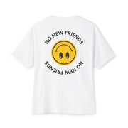 No New Friends Oversized Tee - TalkPeng