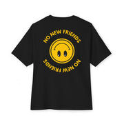 No New Friends Oversized Tee - TalkPeng