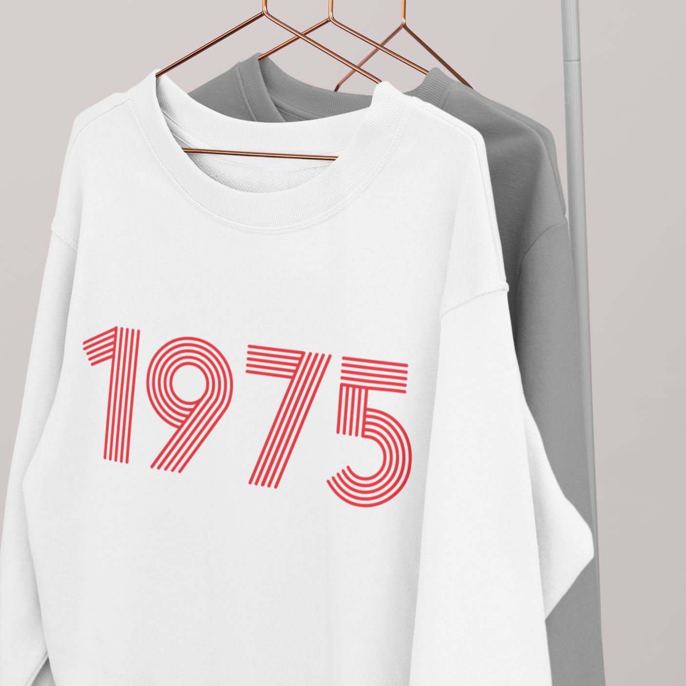 1975 Retro Red Unisex Sweater - TalkPeng