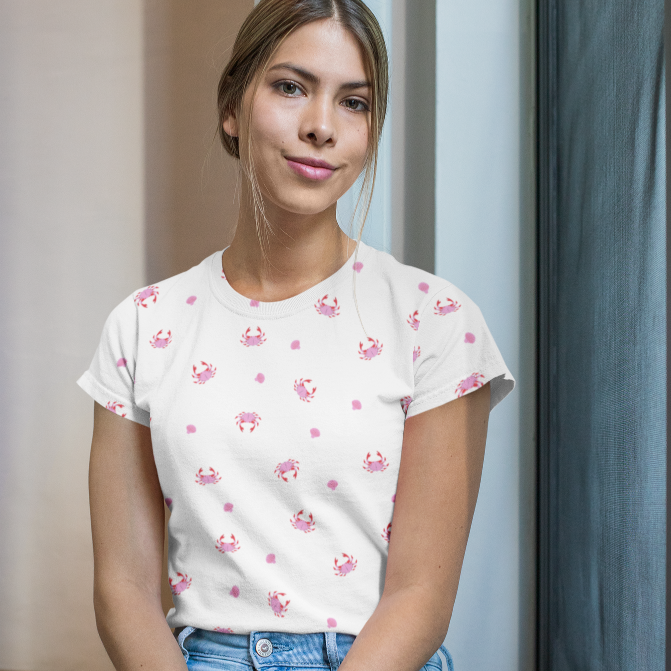 Cancer kawaii all-over Tee - TalkPeng