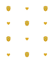 Leo kawaii all-over Tee - TalkPeng