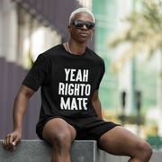 Yeah Righto Mate Softstyle Tee - TalkPeng