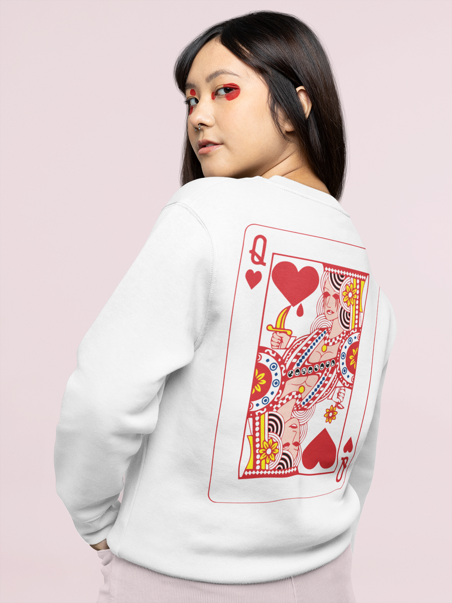 Queen of hearts sweater discount