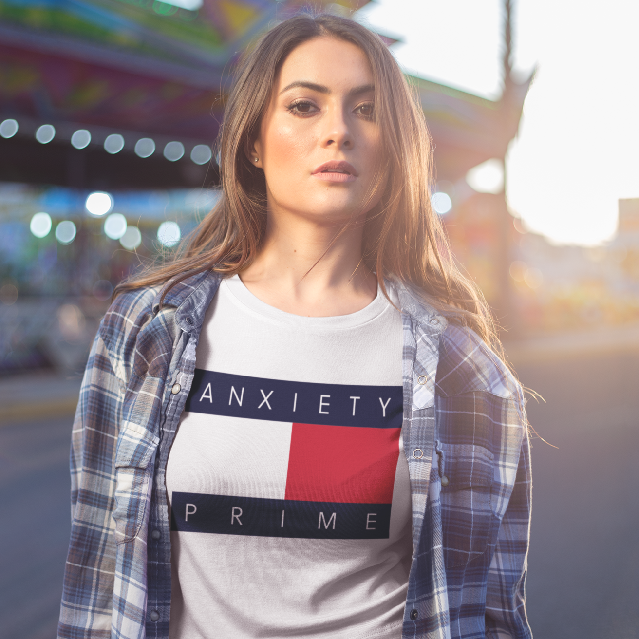 Anxiety Prime Softstyle Tee - TalkPeng