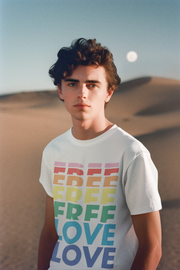 Free Love Softstyle Tee - TalkPeng