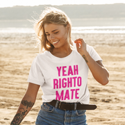 Yeah Righto Mate Softstyle Tee - TalkPeng