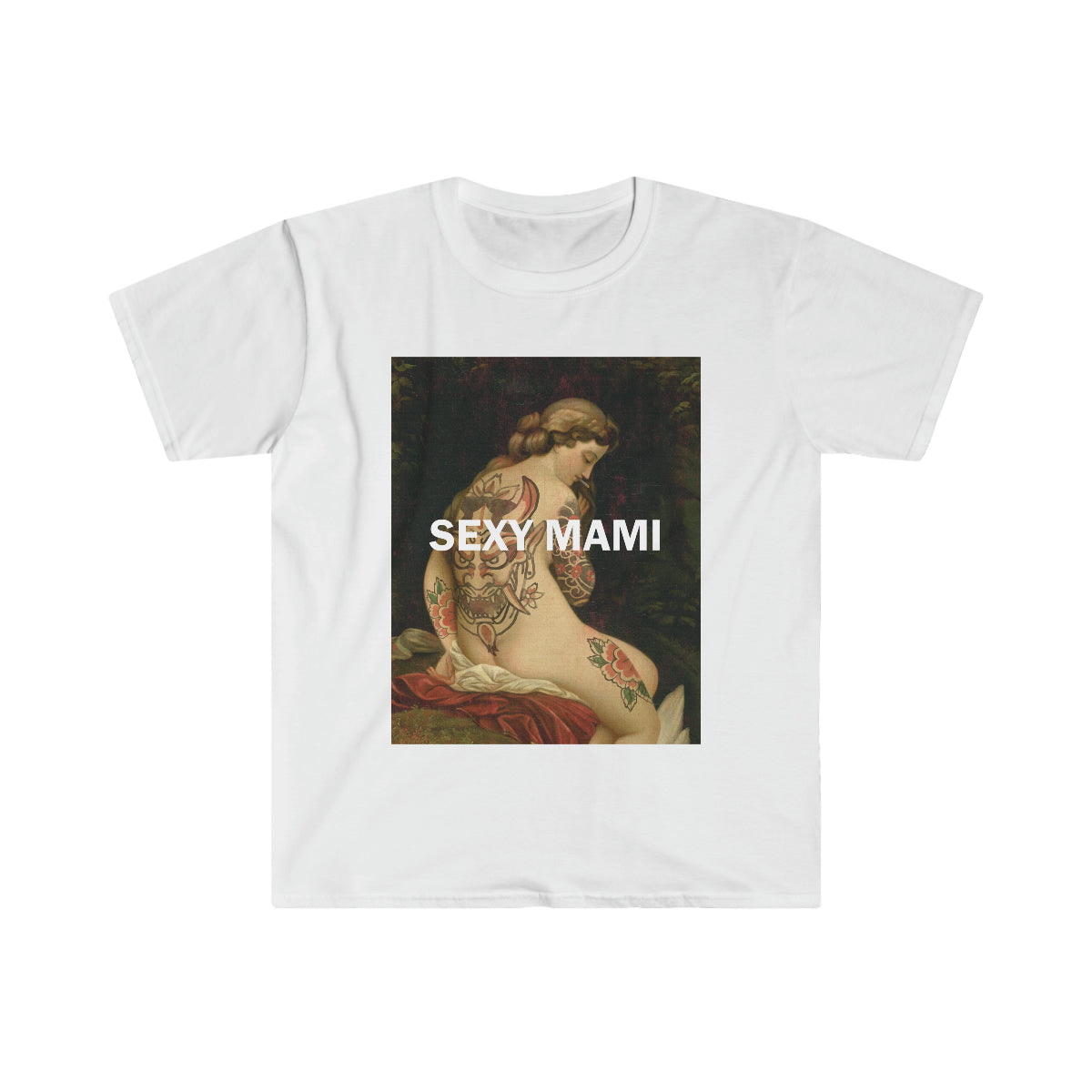 Sexy Mami : Vintage Mood Softstyle Tee - TalkPeng
