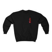 Queen of Hearts Unisex Sweater - TalkPeng