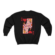 Queen of Hearts Unisex Sweater - TalkPeng
