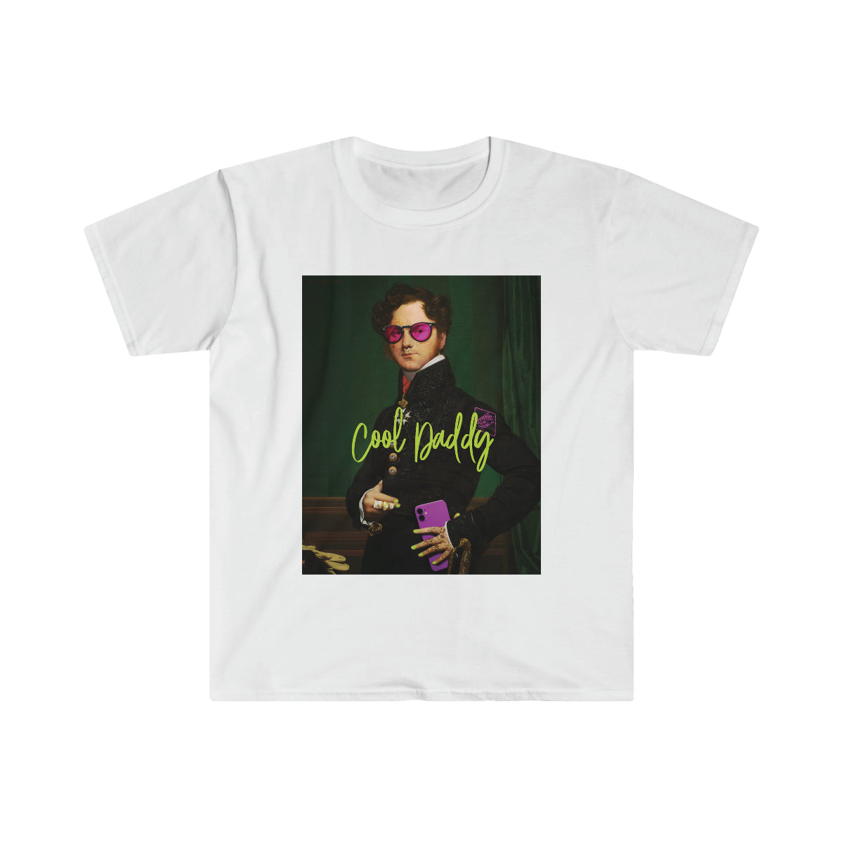 Cool Daddy : Vintage Mood Softstyle Tee - TalkPeng