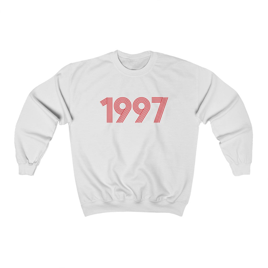 1997 Retro Red Sweater - TalkPeng
