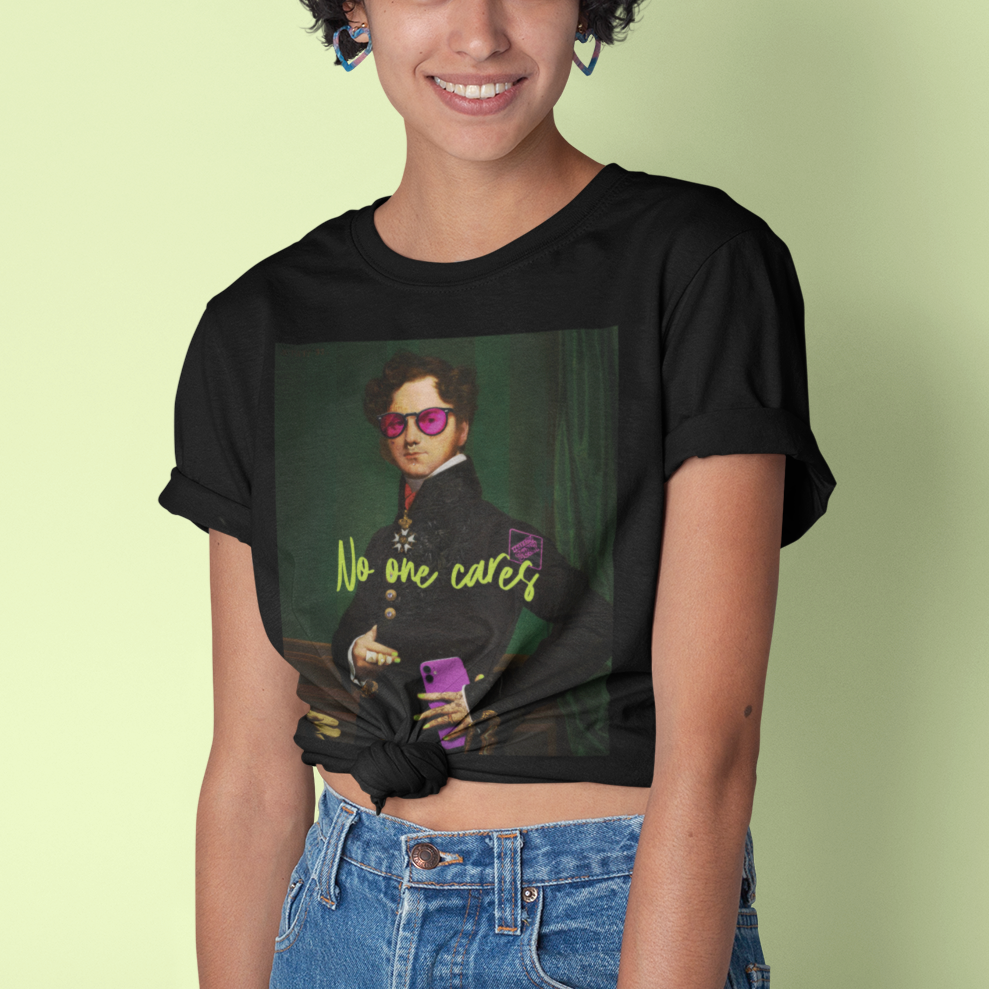 'No one cares' Tee - TalkPeng