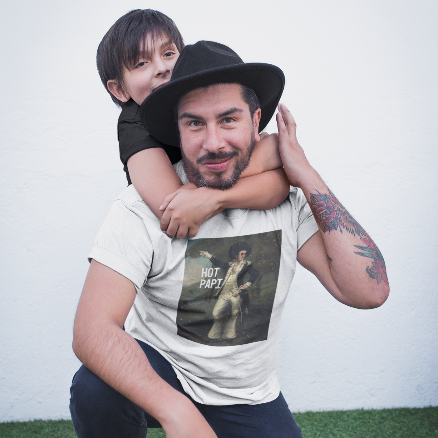 Hot Papi : Vintage Mood Softstyle Tee - TalkPeng