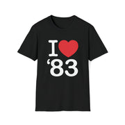 '83 Love Unisex Tee - TalkPeng