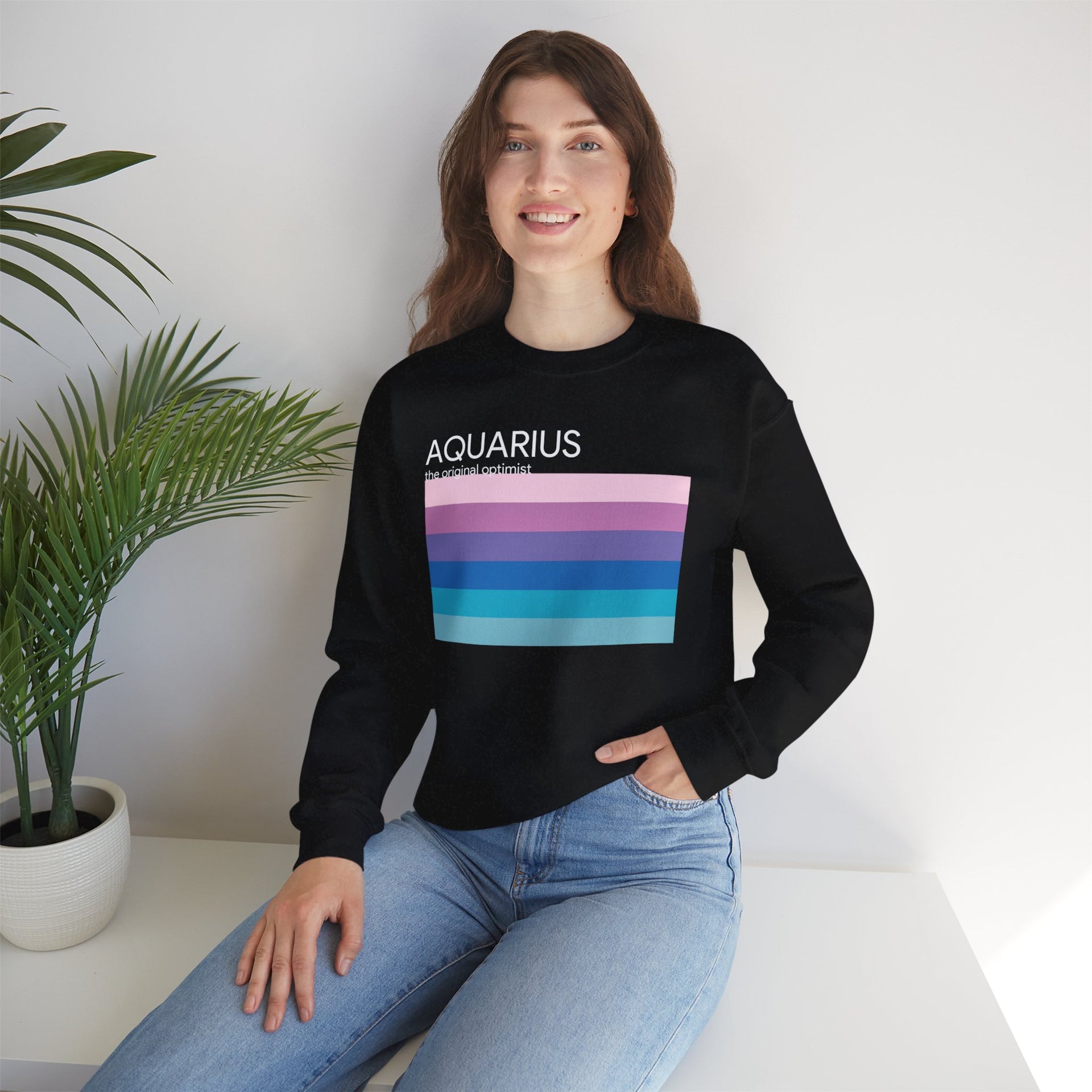 Aquarius Vibes Sweatshirt - TalkPeng