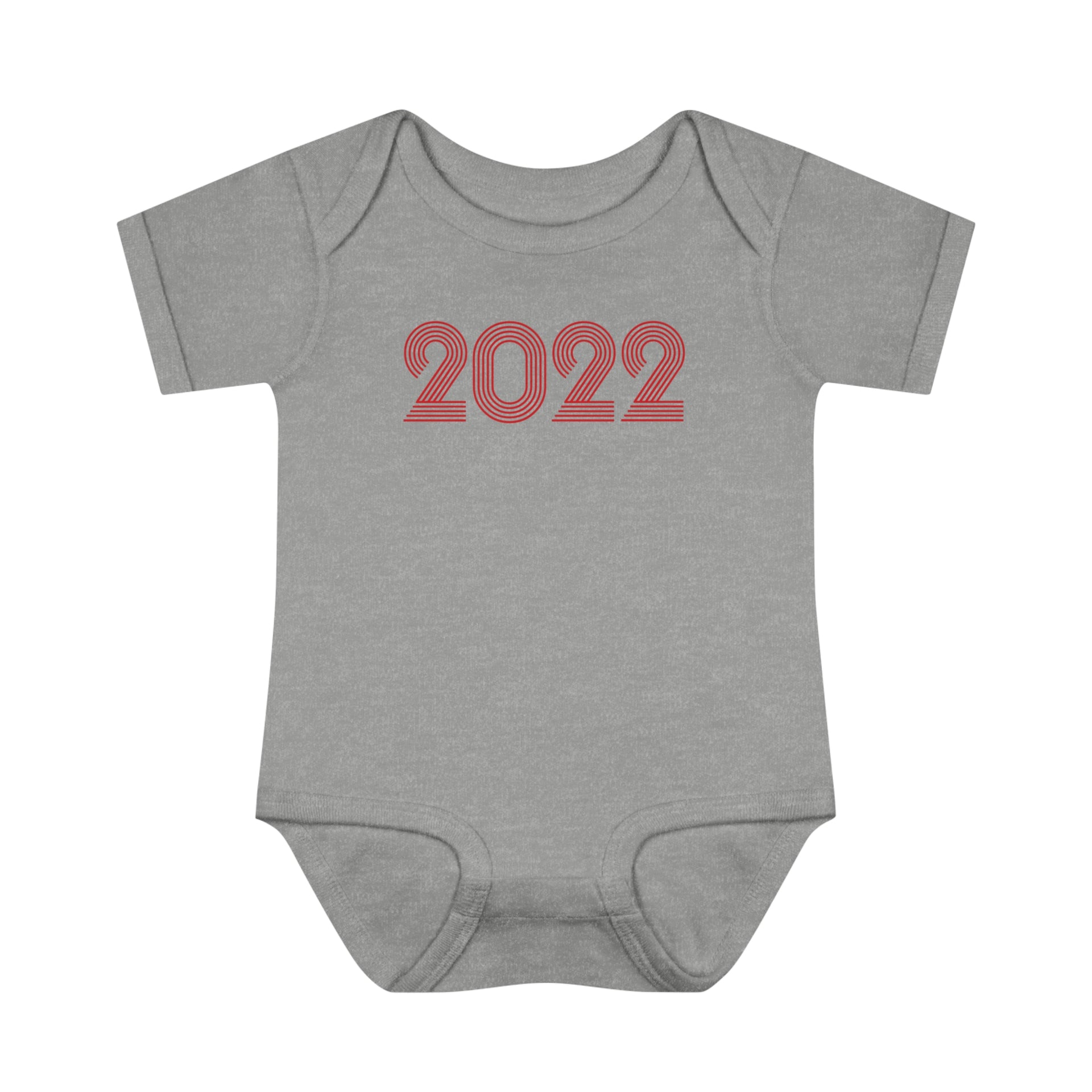 2022 Retro Red BABY Bodysuit - TalkPeng