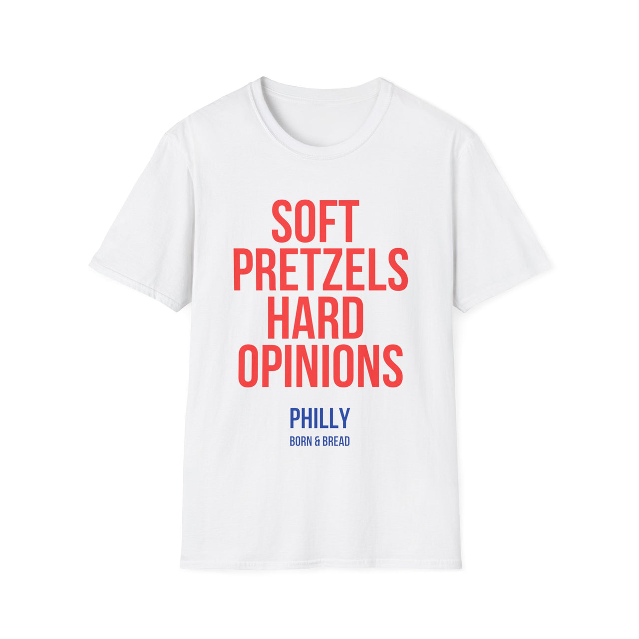 Soft Pretzels, Hard Opinions Unisex Tee - TalkPeng