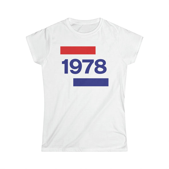 1978 Going Dutch Women's Softstyle Tee - TalkPeng