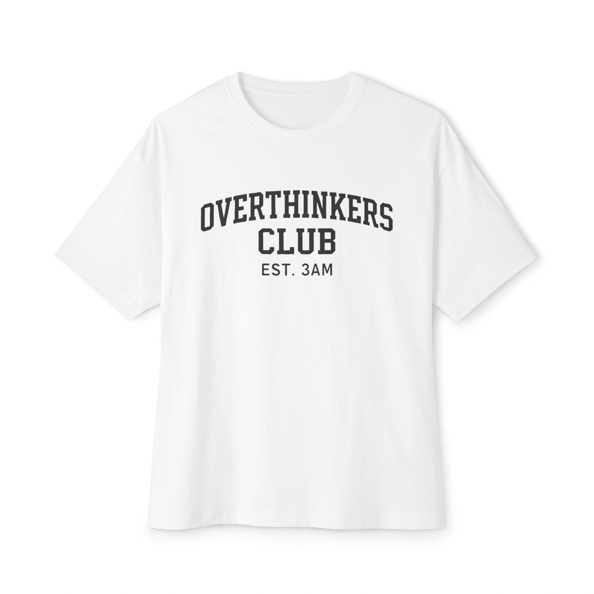 T-shirt coupe carrée Overthinkers Club