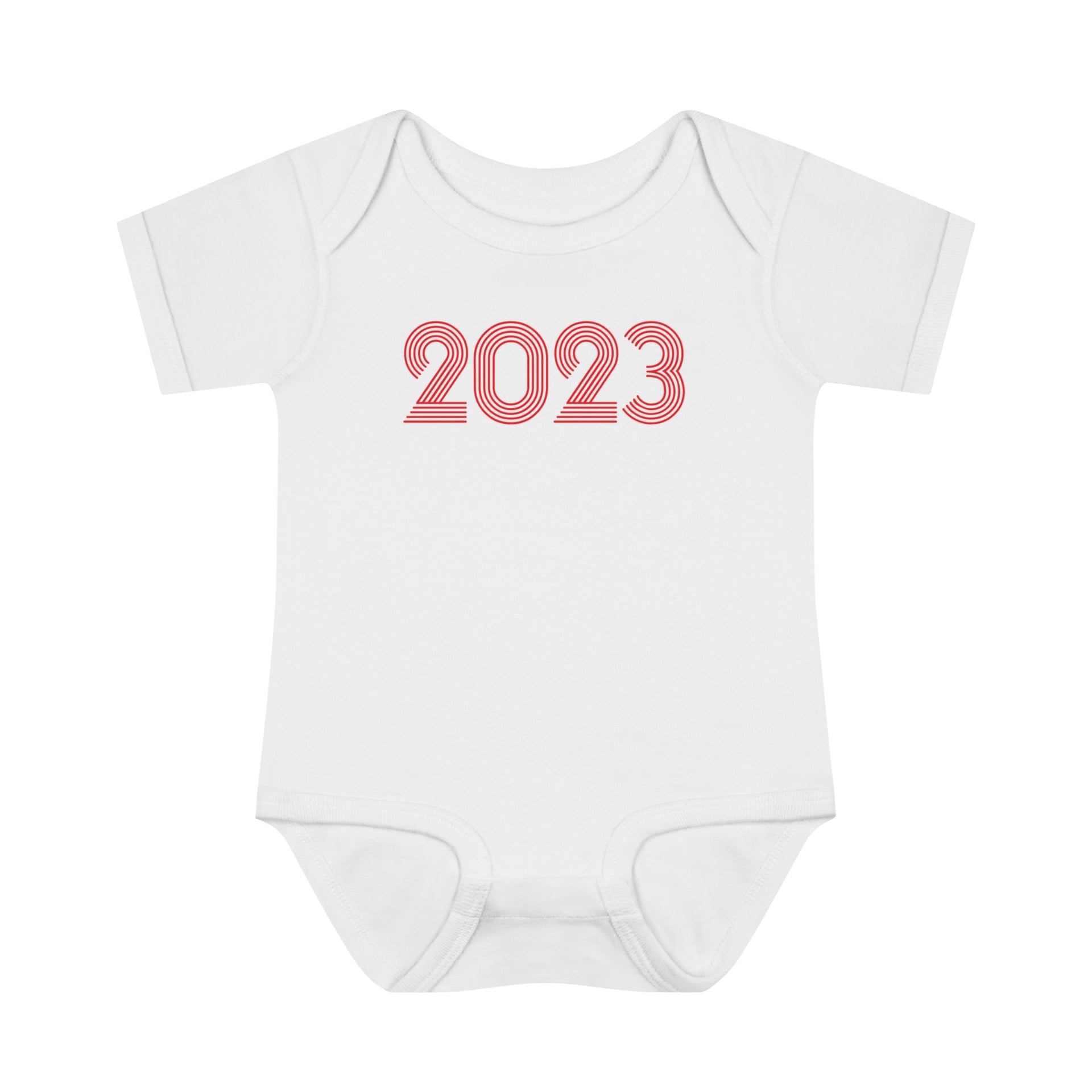2023 Retro Red BABY Bodysuit - TalkPeng