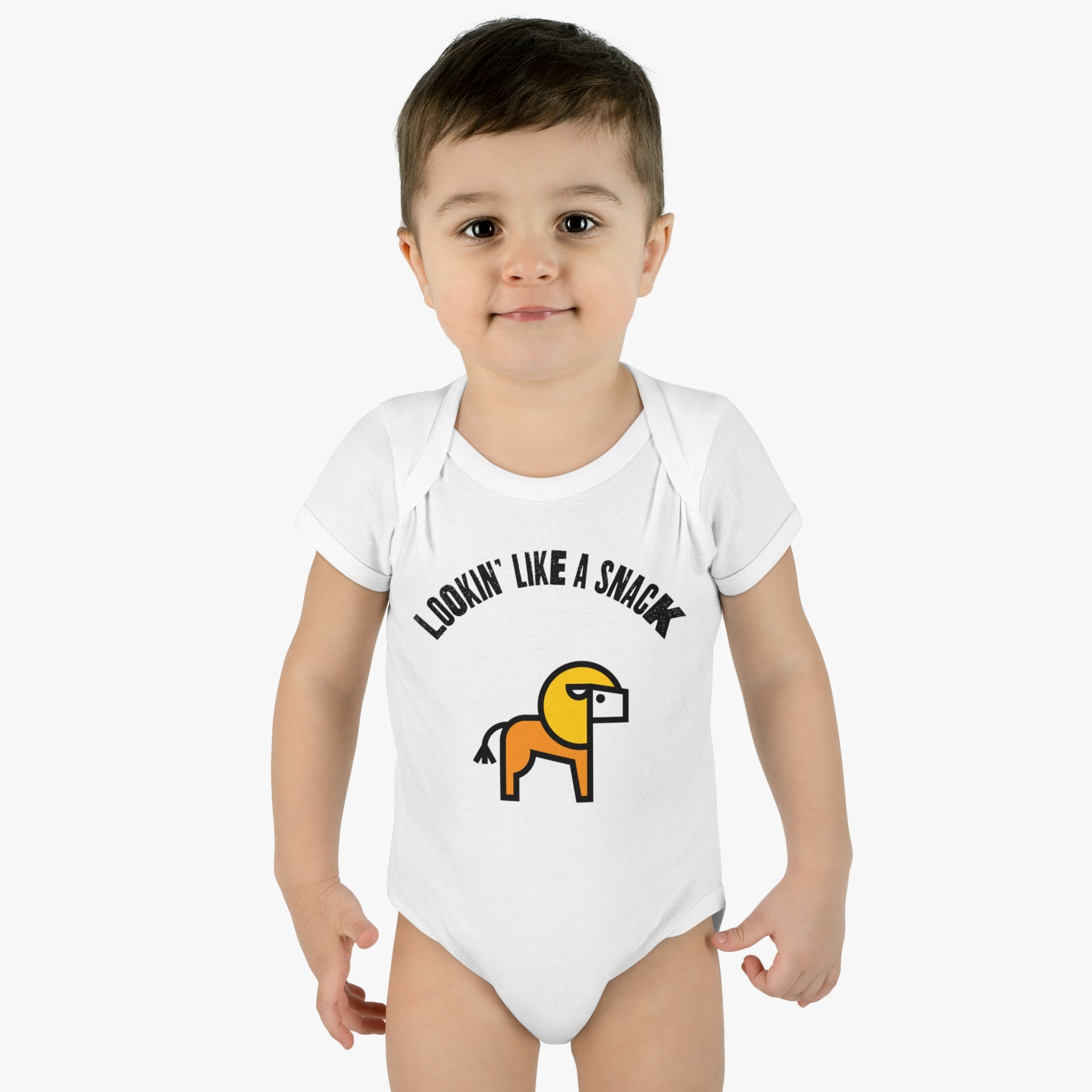 Lookin' like a snack BABY Bodysuit - TalkPeng