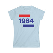 1984 Going Dutch Women's Softstyle Tee - TalkPeng