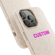 CUSTOM Biodegradable Phone Case - TalkPeng