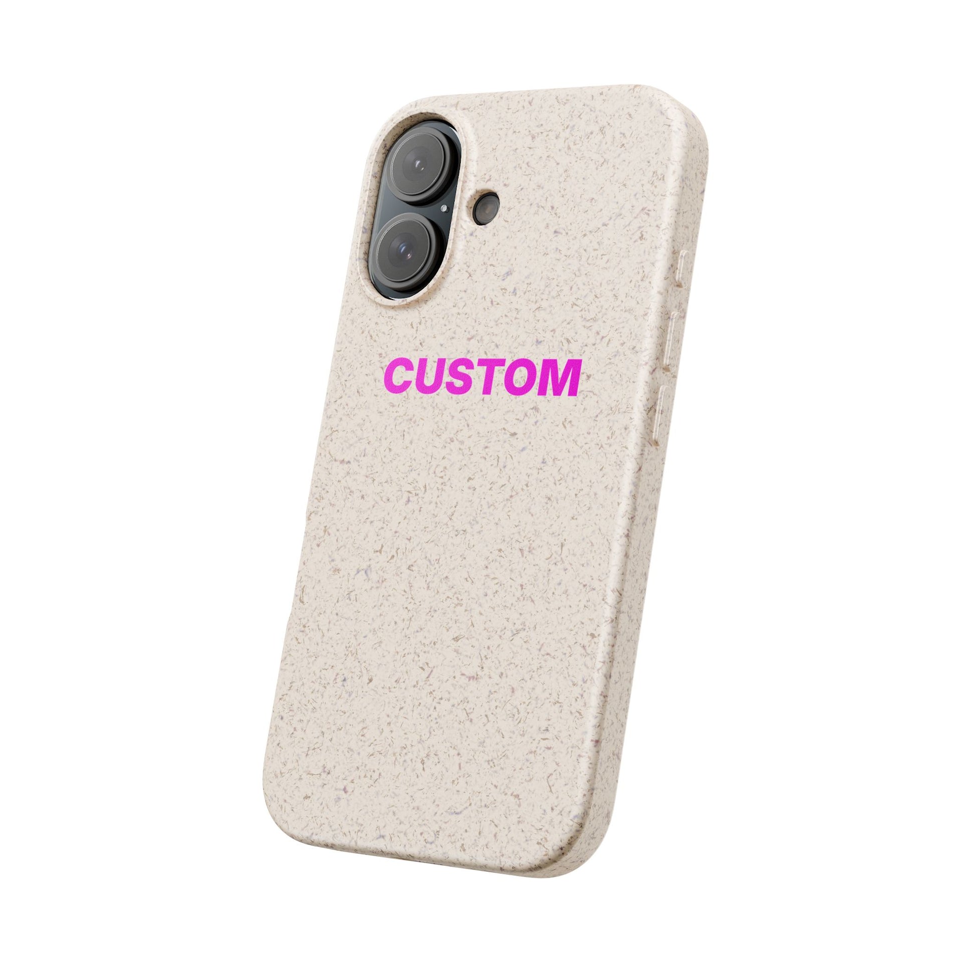 CUSTOM Biodegradable Phone Case - TalkPeng