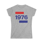 1976 Going Dutch Women's Softstyle Tee - TalkPeng