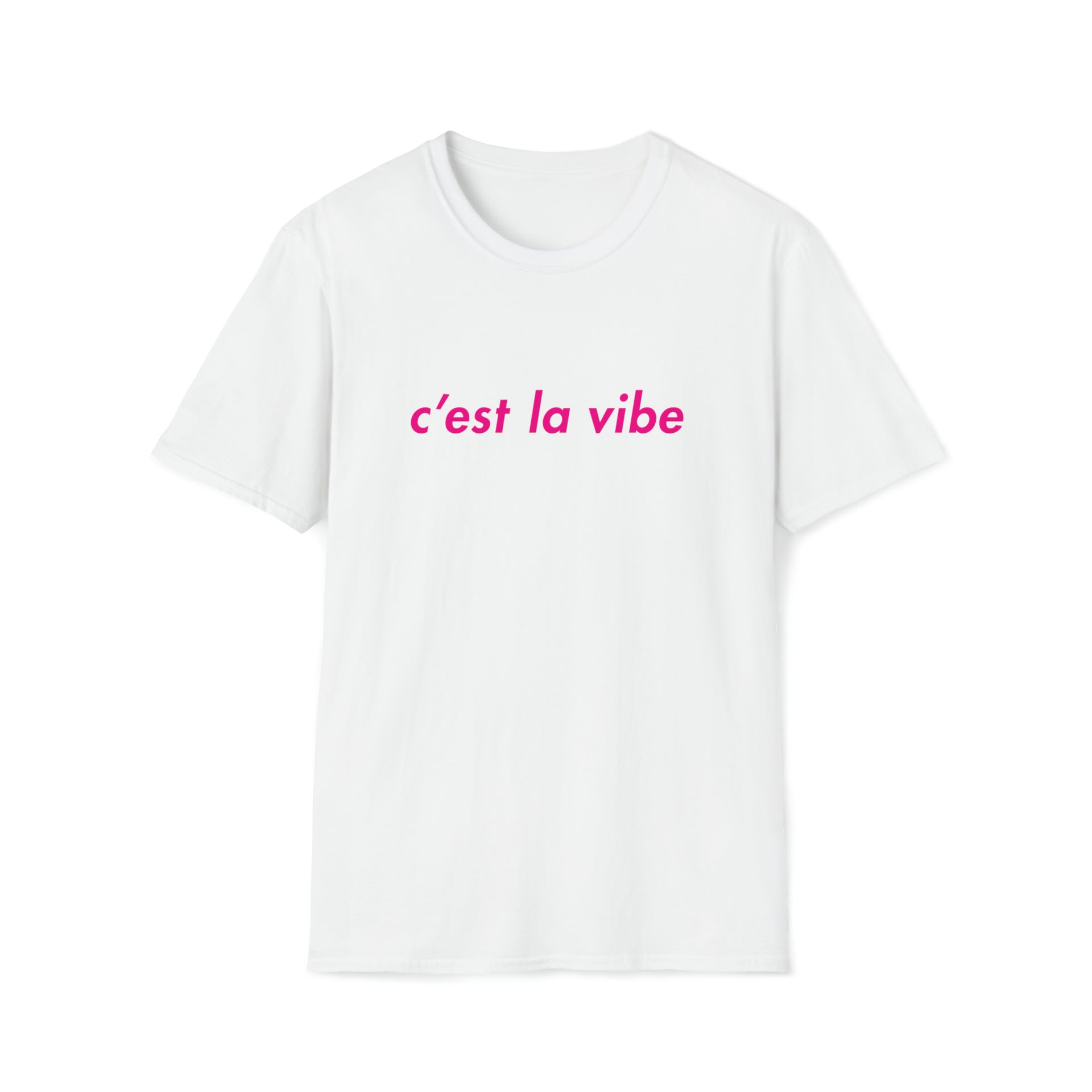 C'est la vibe Softstyle Tee - TalkPeng