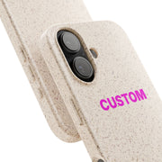 CUSTOM Biodegradable Phone Case - TalkPeng