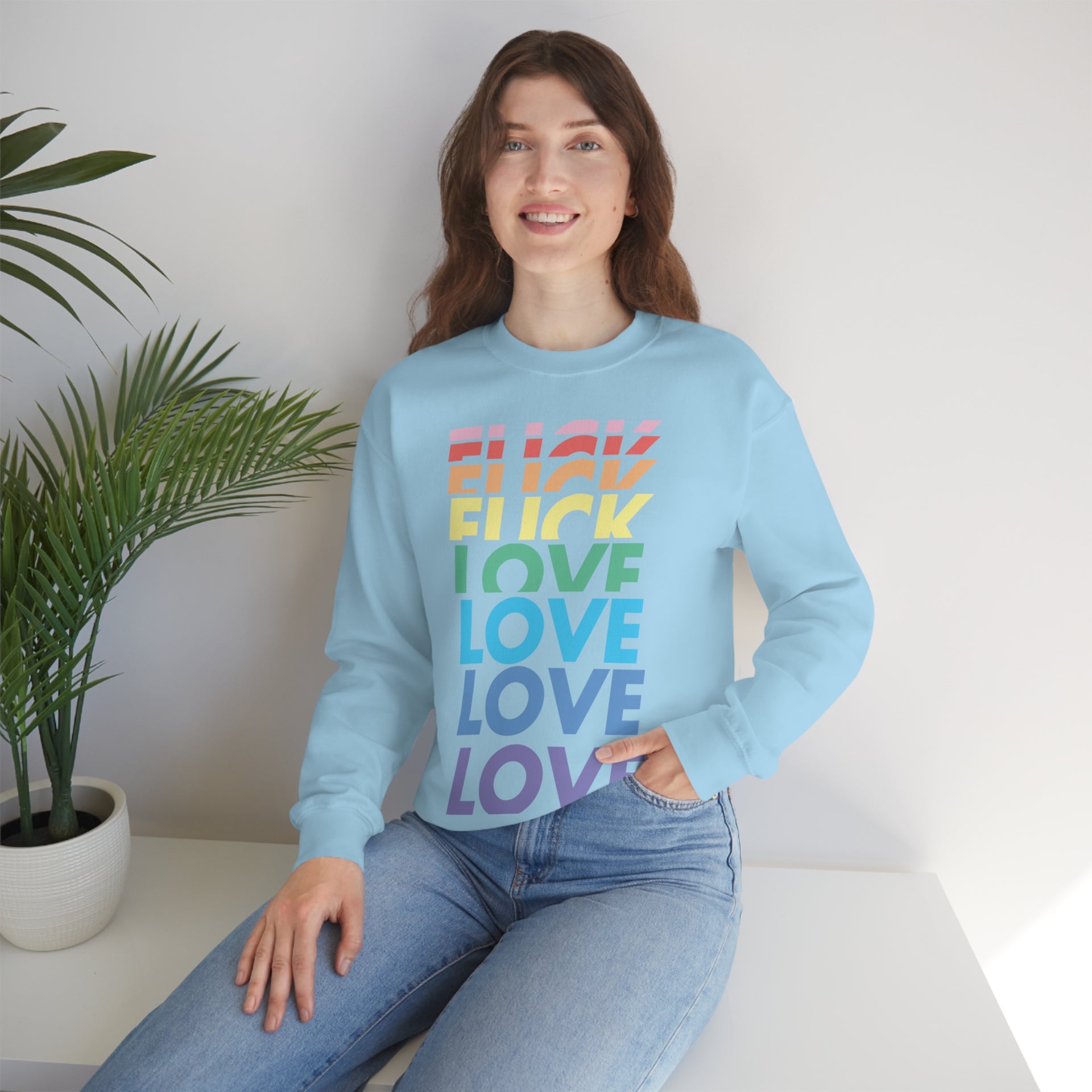 'Love at 1st Sight' Sweater - TalkPeng