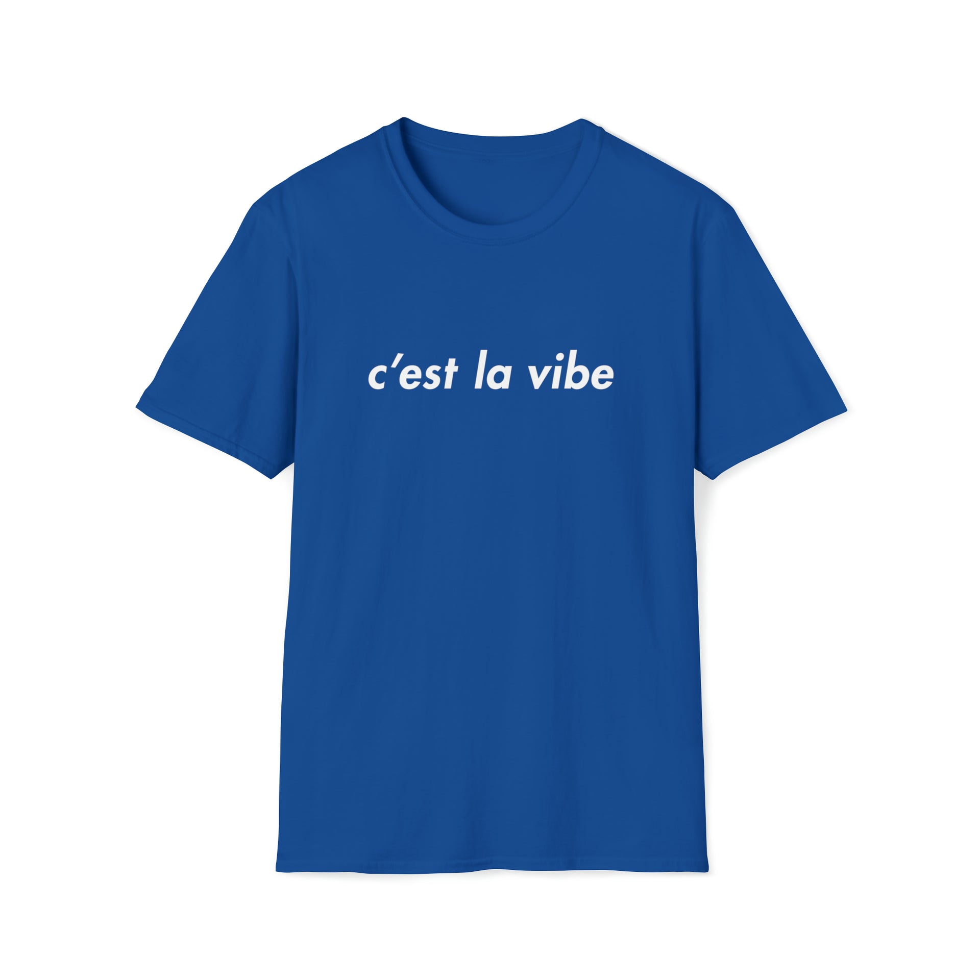 C'est la vibe Softstyle Tee - TalkPeng