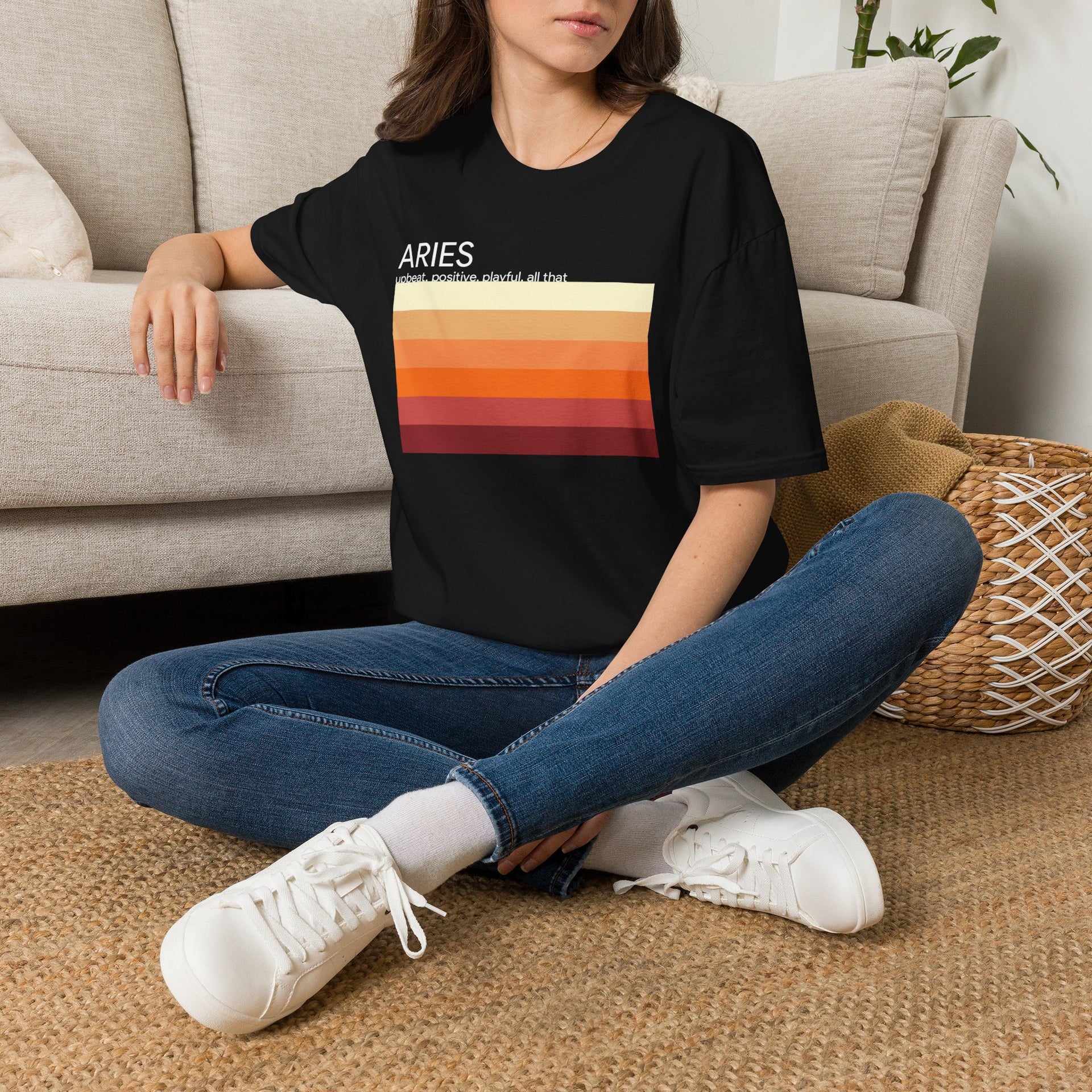 Aries Vibes Tee - TalkPeng