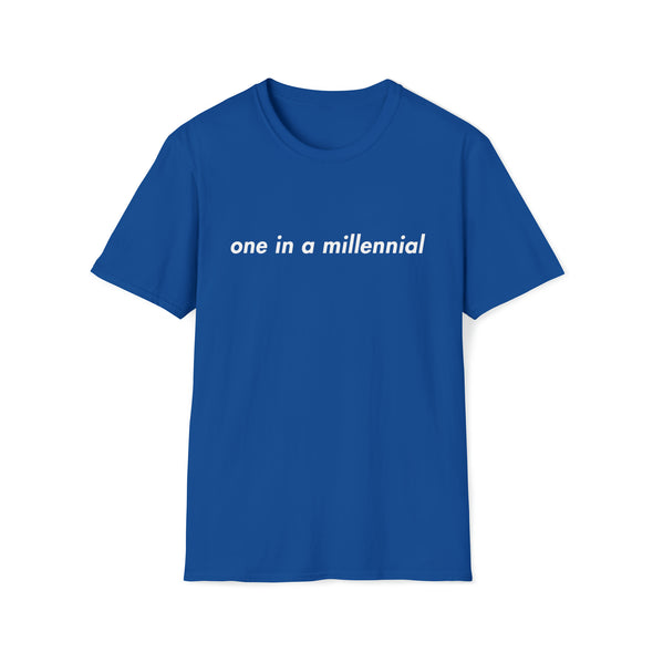 One in a Millennial Softstyle Tee - TalkPeng