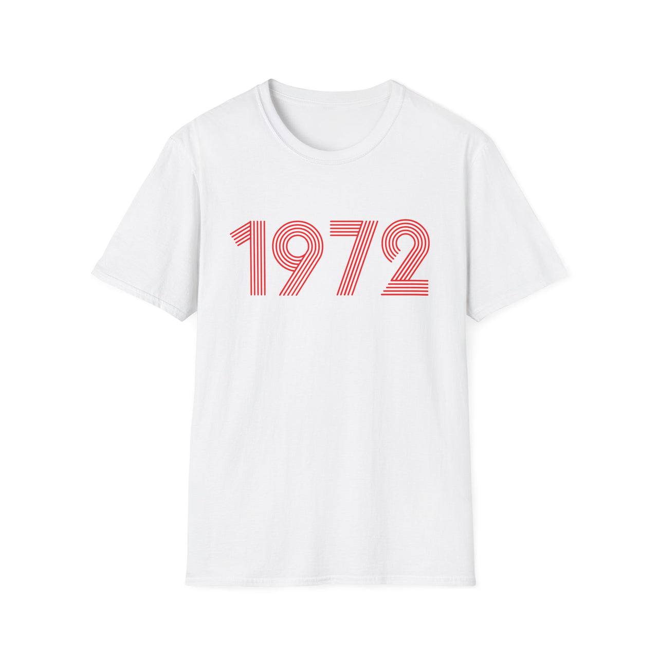 1972 Retro Red Unisex Tee - TalkPeng