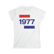 1977 Going Dutch Women's Softstyle Tee - TalkPeng