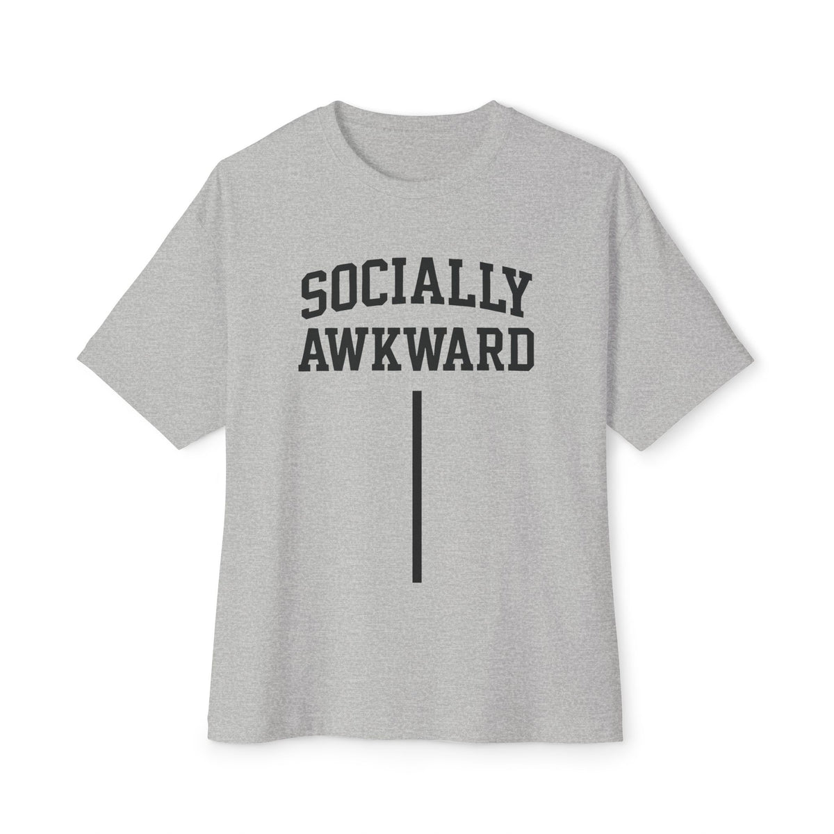 T-shirt coupe carrée « Socially Awkward »