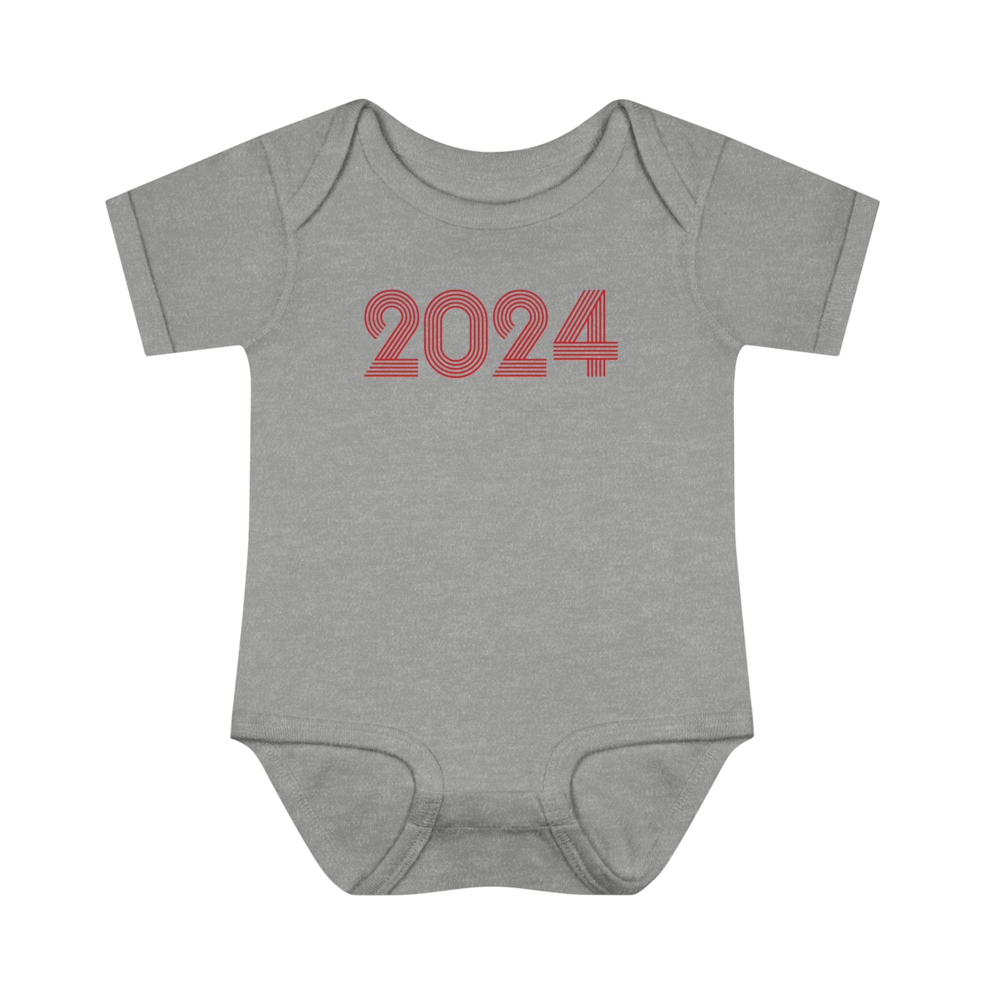 2024 Retro Red BABY Bodysuit - TalkPeng