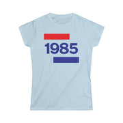 1985 Going Dutch Women's Softstyle Tee - TalkPeng
