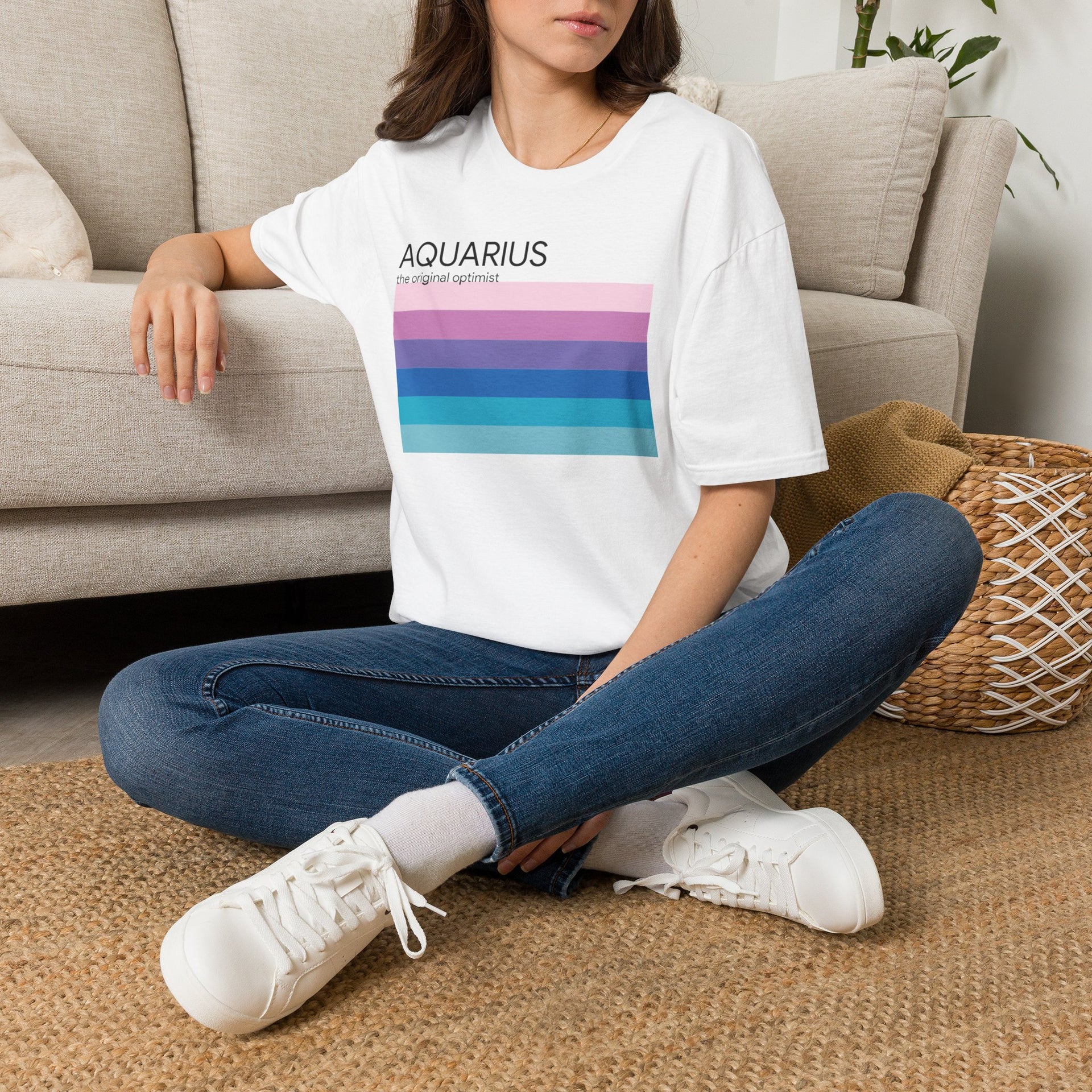 Aquarius Vibes Tee - TalkPeng