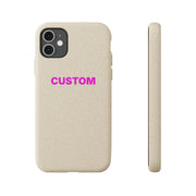 CUSTOM Biodegradable Phone Case - TalkPeng