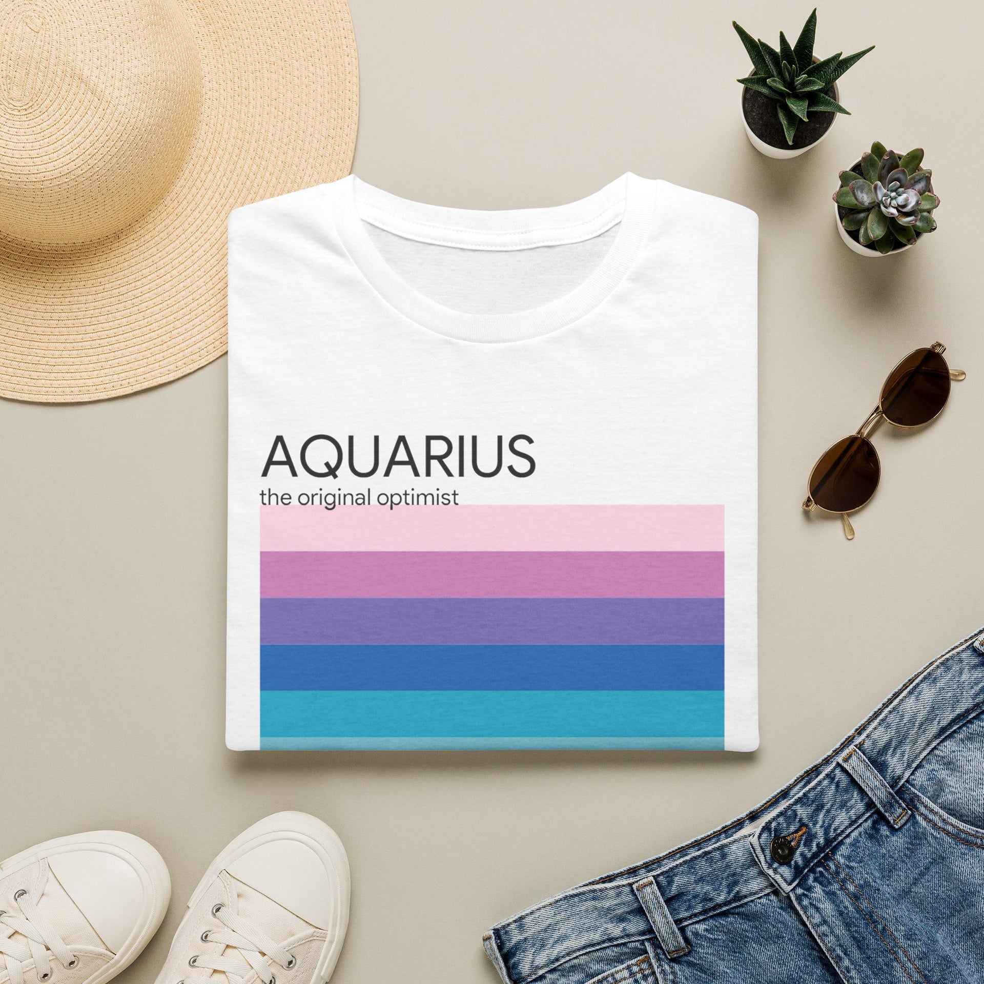 Aquarius Vibes Tee - TalkPeng